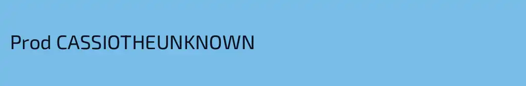 Prod CASSIOTHEUNKNOWN